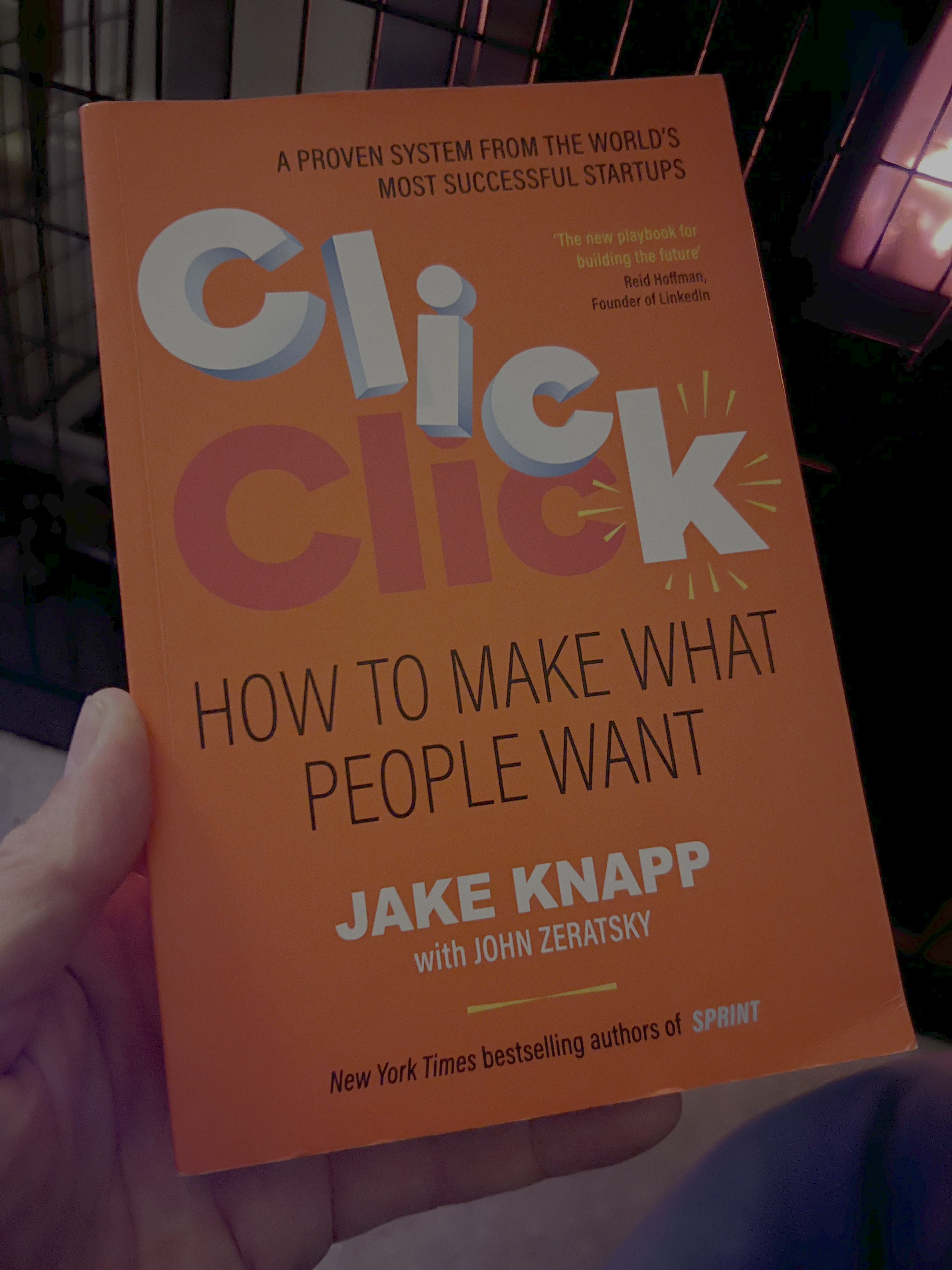 Click: How to Make What People Want